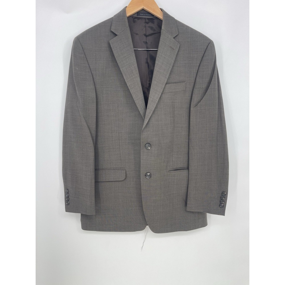 Chaps Sportcoat Suit Jacket Blazer Mens 40R Gray Bag 2